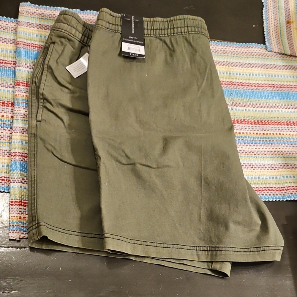 Athletic Shorts Elastic Waist